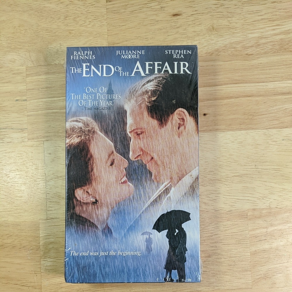 The End of the Affair‎ VHS 1999 Ralph Fiennes Julianne Moore New Sealed Movie